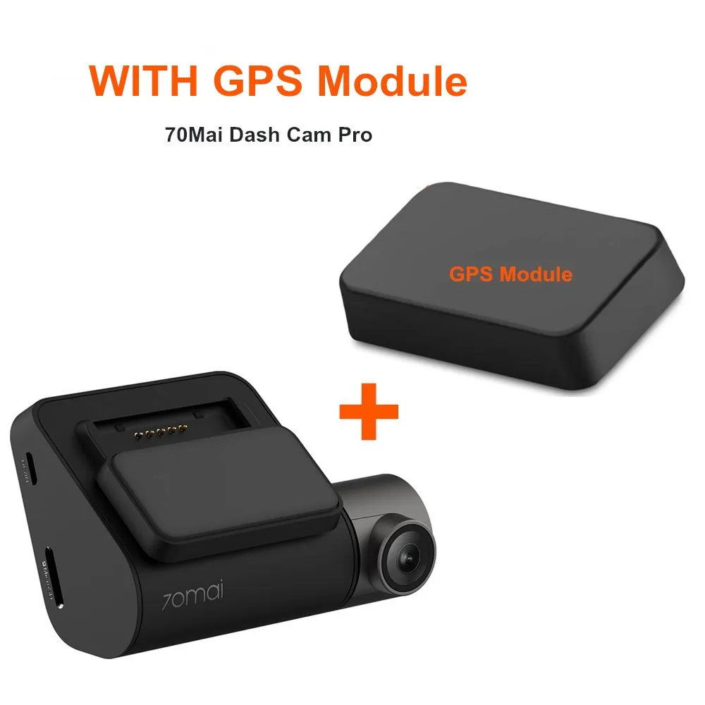 Xiaomi 70mai Pro Автомобильный видеорегистратор Камера 1944P gps ADAS 140 градусов FOV ночная версия Голосовое управление английская/Русская версия