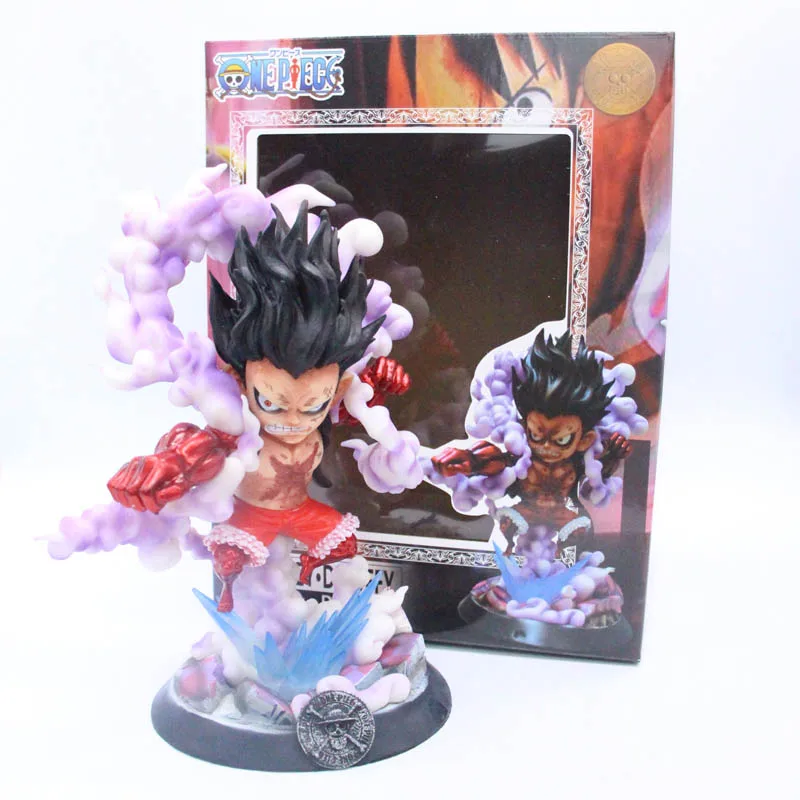 

26cm Anime One Piece GK Snake Man Gear Fourth Monkey D Luffy PVC Action Figure Collection Models Toys