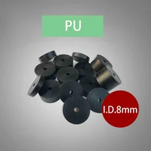 20 шт./лот I. D.8мм полый PU резиновый пружинный прокладочный полиуретановый эластичный резиновый круглый эластичный шайба