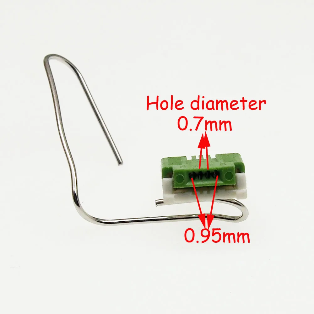 10set 2 in 1 USB A Male Plug With Metal Housing Shell 2.0 USB Connector Punctured Solderless Press Wire Type