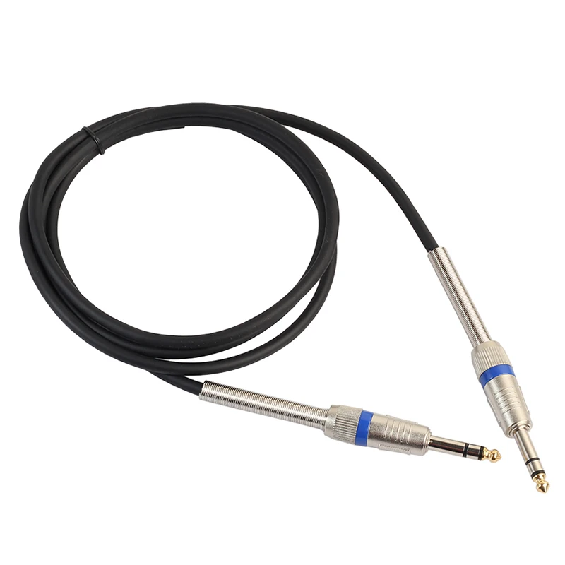 HOT 6.35mm Audio Cable Male to Male For Electric Guitar Mixer Stereo