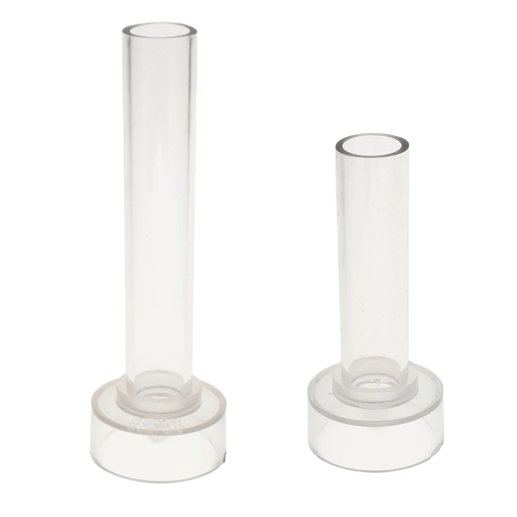 2pcs Plastic Round Church Top Candle Mould for Candle Making DIY Craft 15cm 20cm