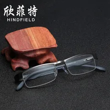 Шаблон в возрасте специального назначения металла удобные пожилых зеркало квадратные очки для чтения для дальнозоркости Gafas De Lectura