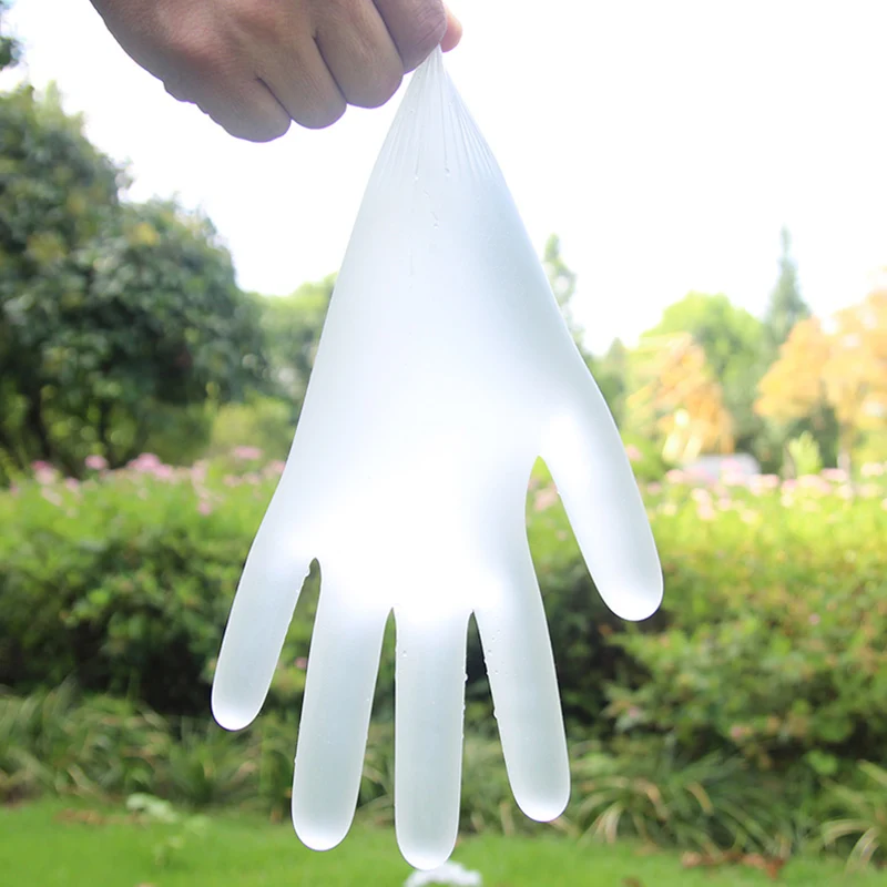 

New 50PCS Disposable Nitrile Latex Gloves For Housework Cleaning Kitchen Cooking Multifuction Universal Food Gloves Garden Glove