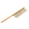 Beekeeping Tools Wood Honey Brush  Wasp bee Sweep Two Rows Of Horse Tail Hair New Bee Brush Beekeeping Equipment ► Photo 2/6