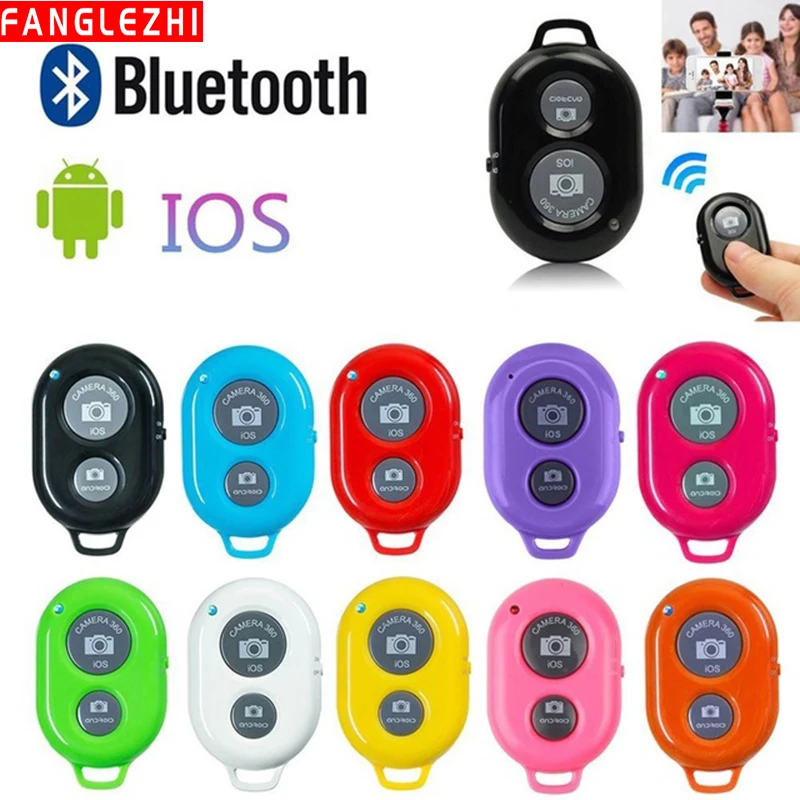 

Wireless Bluetooth Selfie Android IOS System Mobile Selfie Shutter Remote For iPhone X iPhone 8 xiaomi samsung huawei