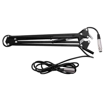 

HOT-BM800 Condenser Microphone Kit Shock Mount Pop Filter