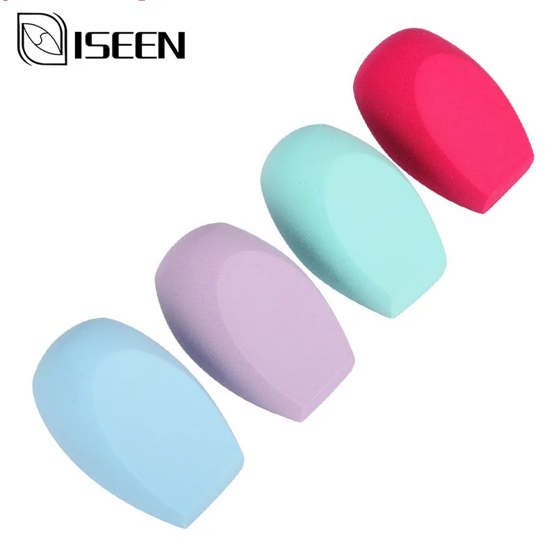 1 шт. скошенный спонж для макияжа смешивание губок лица идеальная основа крем Смешивание косметическая пудра влажный и сухой спонж