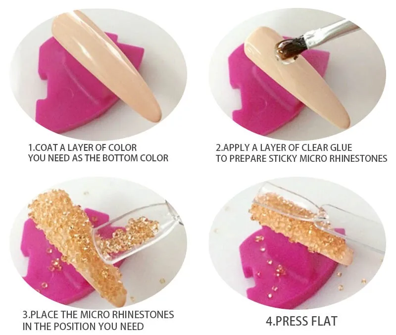 Купить 1 получить бесплатно 1 кристалл 1,1 мм Пикси Кристалл Стразы для ногтей стекло микро Стразы для 3D украшения для ногтей маникюрные инструменты