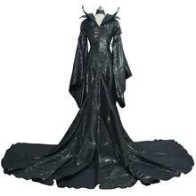 Новинка, на фильм «Малефисента», черная ведьма, принцесса малефисент, маскарадное нарядное платье, карнавал, костюмы на Хэллоуин для женщин, XXS-XXXL
