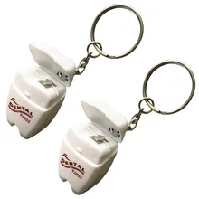 2 шт./набор, 15 м, портативная зубная нить для чистки зубов с кольцом для ключей, межзубная нить, нить, чистка зубов, инструменты для ухода за зубами MV99