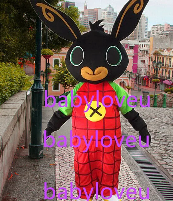 New high quality bing rabbit mascot costume dinosaur costume theme