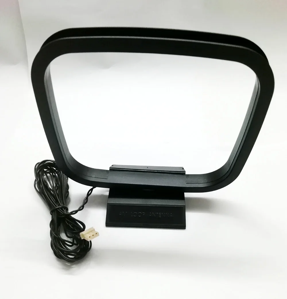 FM AM Loop Antenna for Receiver with 3 Pin Mini Plug Connector for Sony