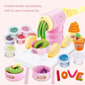 

DIY Modeling Clay Toy Educational Learning Hobbies Toy Plasticine Machine Mold Play House Game