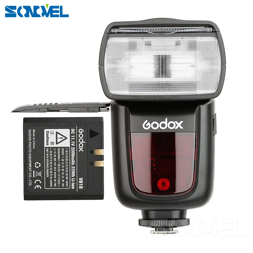 2 шт. Godox v850ii GN60 HSS 2.4 г Беспроводной x Системы Вспышка Speedlite литий-ионная аккумуляторная батарея + x1t-o передатчик для Olympus fujifilm