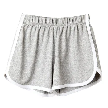 

Women Shorts Lady Summer Sport Shorts Beach Pants Running Sport Loose Short Pants Simple Fitness LadieS arogam 7.3