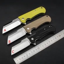 CH high quality Folding Knife D2 Blade Steel Handle Tactical Knives Camping Survival Hunting Pocket Flipper Knife EDC Tools CH high quality Folding Knife D2 Blade Steel Handle Tactical Knives Camping Survival Hunting Pocket Flipper Knife EDC Tools