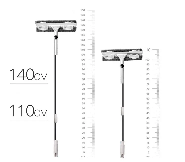Чистящая стеклянная Швабра телескопическая мульти мытье окон высокая посадка очиститель силиконовая щетка Вращающаяся головка чистые окна дропшиппинг