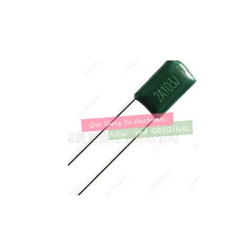 

1000PCS/LOT 100V 103PF 2A103J 0.01uF 10nF Polypropylene film capacitors NEW
