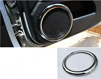 

ABS Chrome Door Speaker Decoration Cover Trim 4pcs for JEEP COMPASS 2011-2015