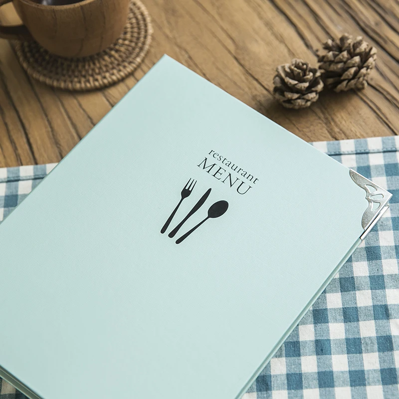 

Blue Thick Hardcover Book Card Blank Scrapbooking Menu Wedding Photo Albums for Lover Baby Scrapbooking Craft
