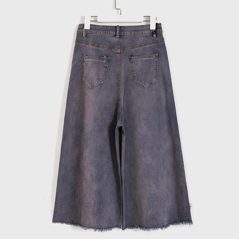 Con De Diamantes La Lentejuelas Pierna Bordado Imitación Mujeres Primavera Los Otoño Suelto Alta Mujer Pantalones Cintura Flor Denim Casuales Para Vaqueros OxAgq0gwPI