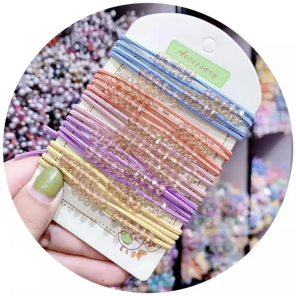 

1PCS Lovely Balls Candy Color Elastic Hair Bands For Women Creative Headband Scrunchy Kids Turban Hair Accessories For Girl