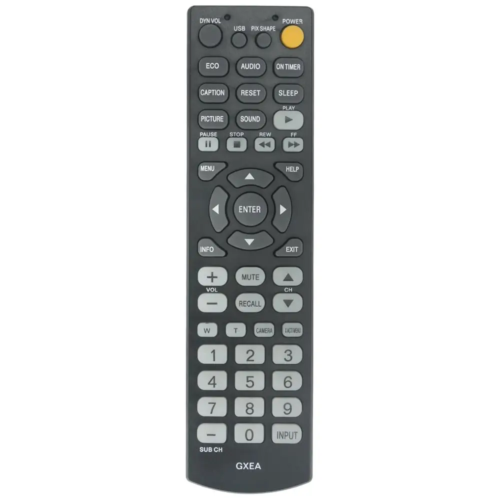 Новый GXEA замена пульта дистанционного управления подходит для Sanyo TV LCD26E30 DP32242 DP40142