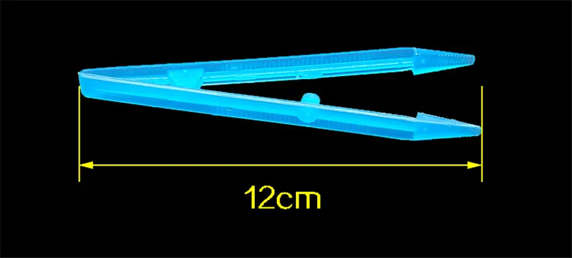 Медицинские принадлежности для татуажа, Одноразовые Синие пинцеты Terile, медицинский пластмассовый хирургический поднос для тату-боди-арта
