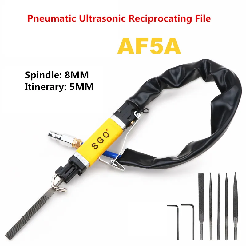 Pneumatic Ultrasonic polisher file Reciprocating File Air File Tool Die polishing machine AF5A Y