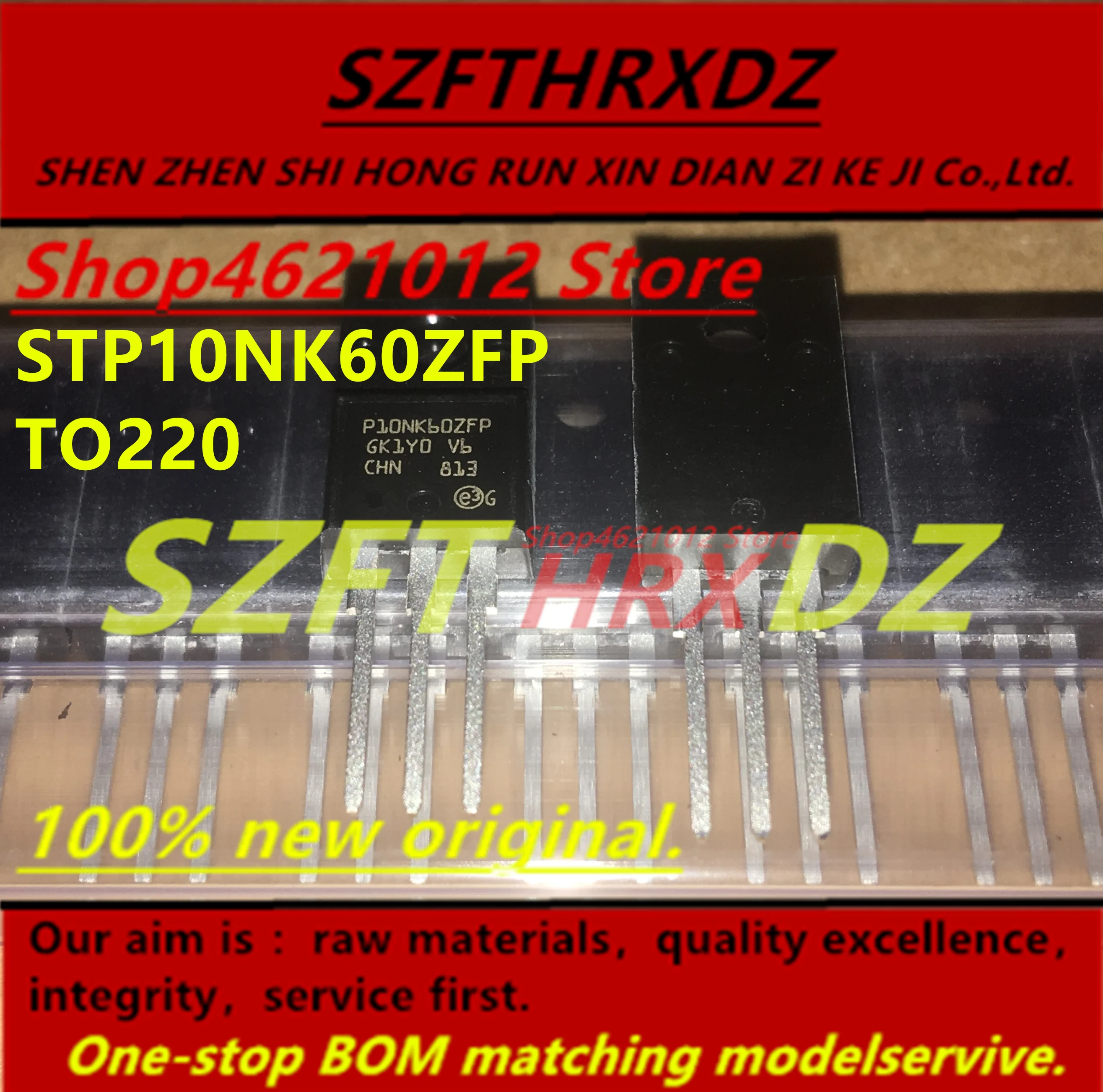 

100% new original (10 pieces) STP10NK60ZFP P10NK60ZFP IRFP044NPBF IRFP044N ITA13N65A FDPF7N60NZ FDPF 7N60NZ