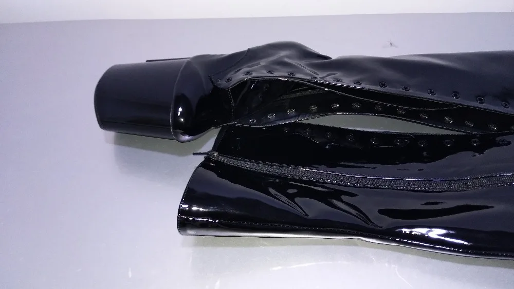 Banquet sexy 20 cm high heel over the knee boots, 8 inches sexy stage performance runway boots