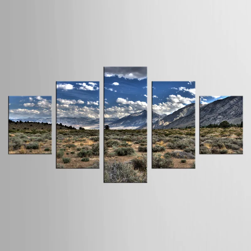 

5 pieces of frame mural art gifts home decoration canvas scenery wholesale Paint on Canvas Prints Painting XL-FJ- (26) -1
