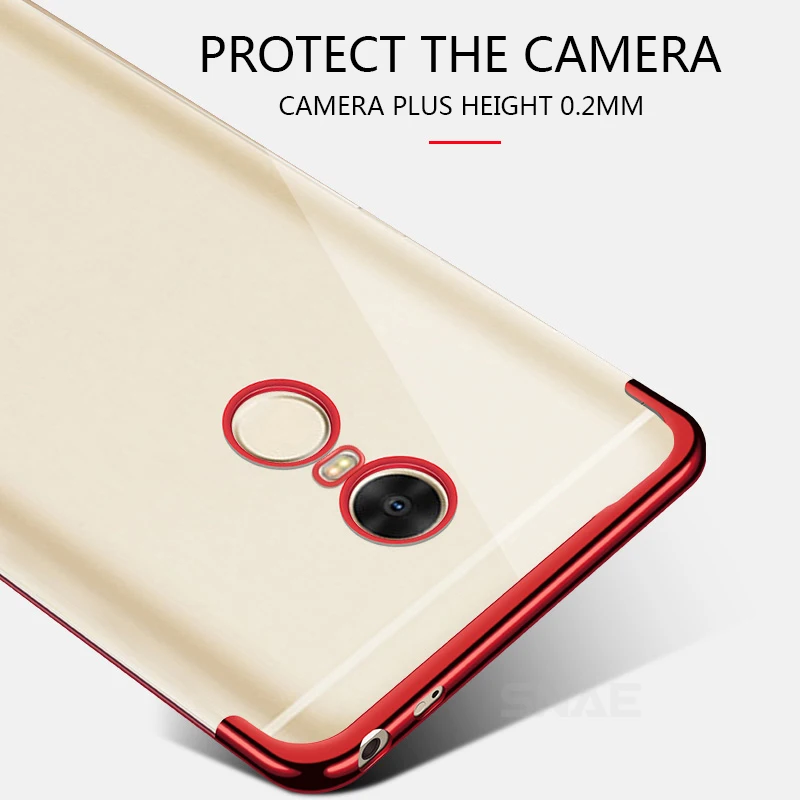 Koosuk TPU Case for Xiaomi Redmi Note 4 4X - Soft Coque Fashion Plating Redmi Note 4X - Note4 Back Cover Phone Protector Shell image 3