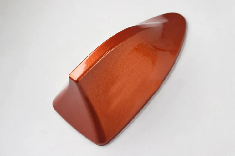 

Orange Accessories Auto Car Modifiction Conversion Shark Fin Antenna Aerials With AM FM Radio Signal For Aerials Free shipping