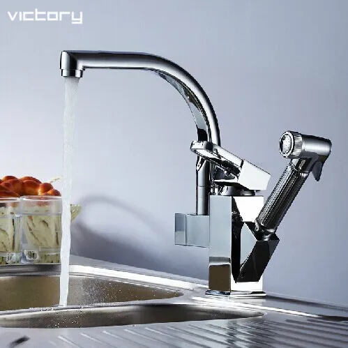 Однорычажный смеситель для кухни выдвижной кухонный кран раковины|faucets taps|faucetfaucet
