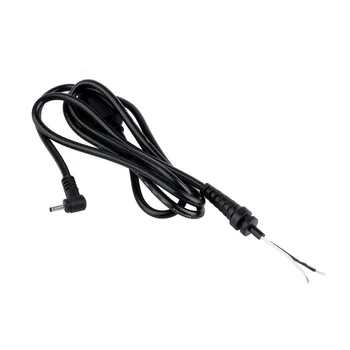 

New L-shaped DC 2.5x0.7mm 90 Right Angle cable power adapter connector cord For ASUS PC Laptop Notebook Free shipping