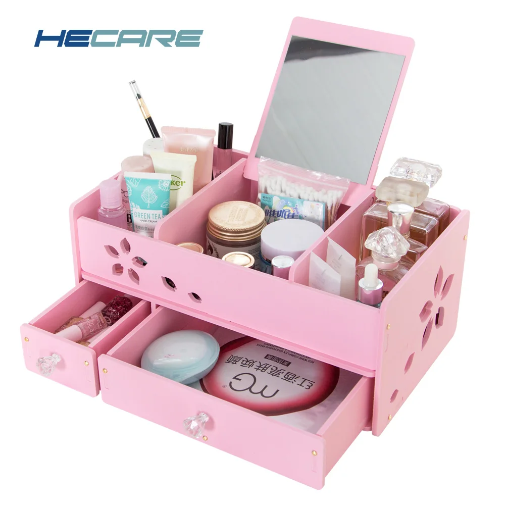 Large Space Bathroom Cosmetics Toiletries Organizer Boxes Jewelry