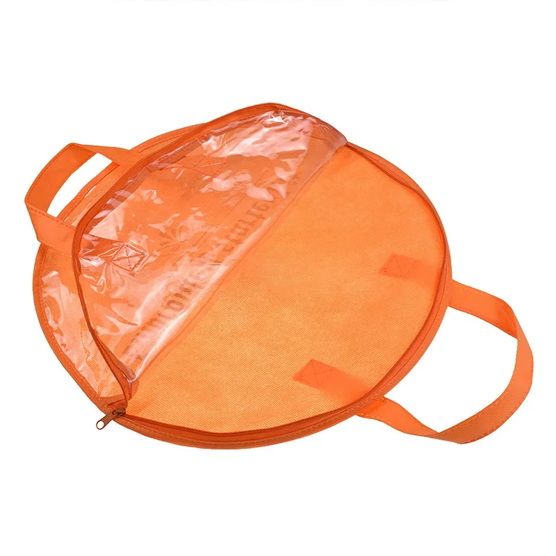 

Portable Orange Embroidery Storage Bag 1PC 35cm Round Embroidery Hoop Bag Eco-friendly Non-woven Sewing Bag Organizer