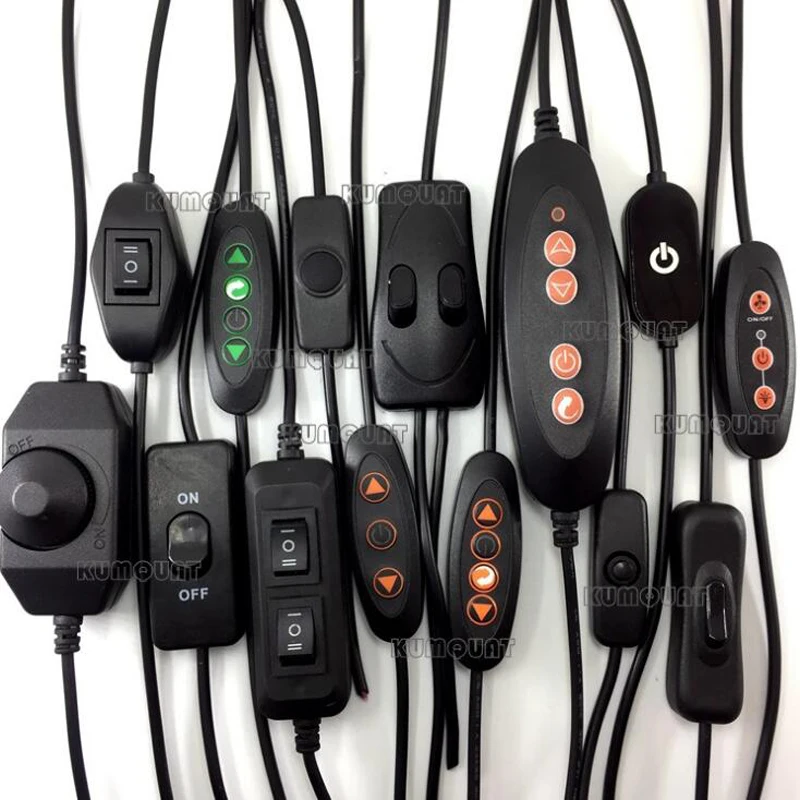 

100pcs Dimming Switch Line Temperature Control Temperature Control Switch Wire 501/301/318/304/303 Switch Cable