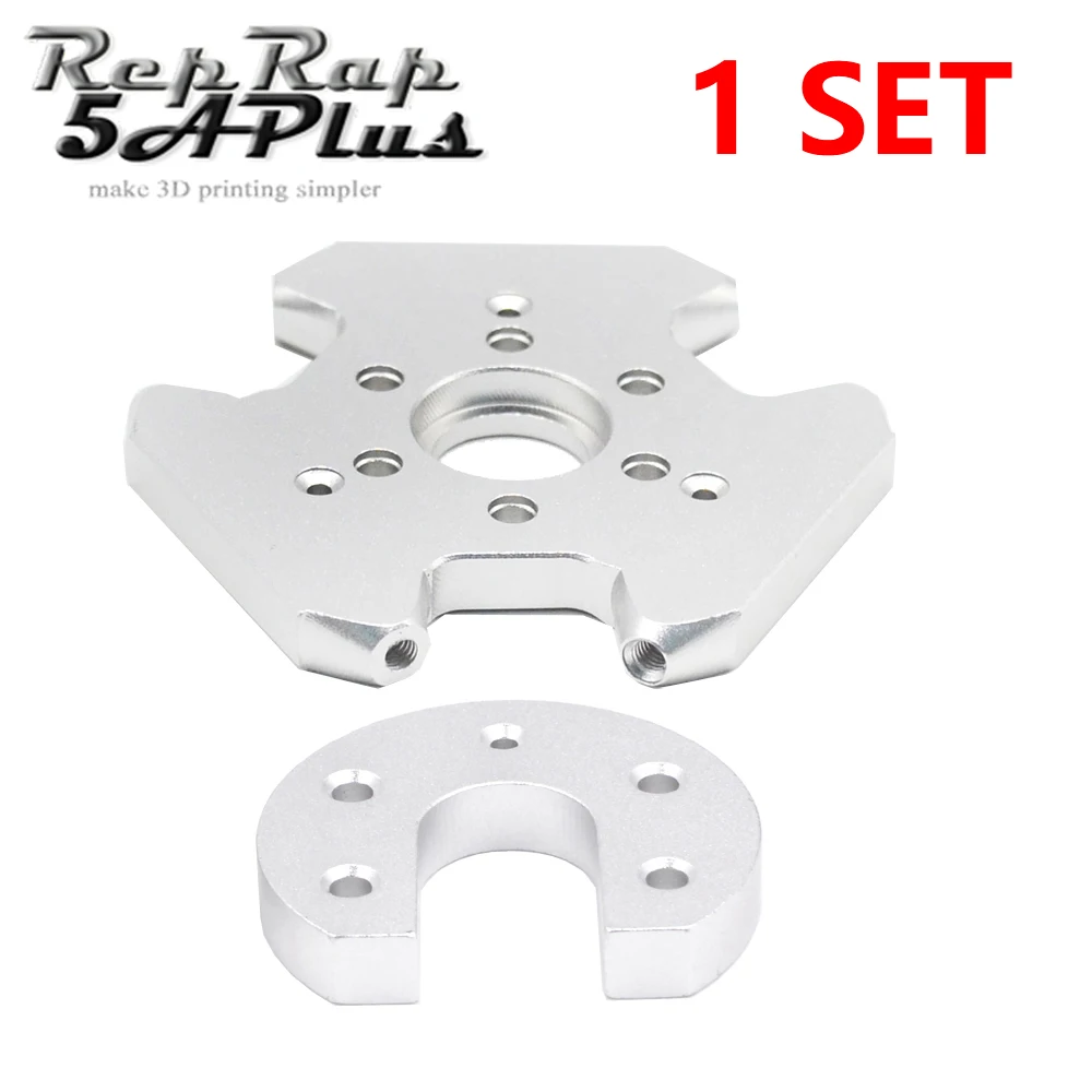 

M3 Delta Kossel Fisheye Effector Hanging Station with Mounting Plate Aluminum Metal for V6 J-head Hotend 3D Printer Accessories