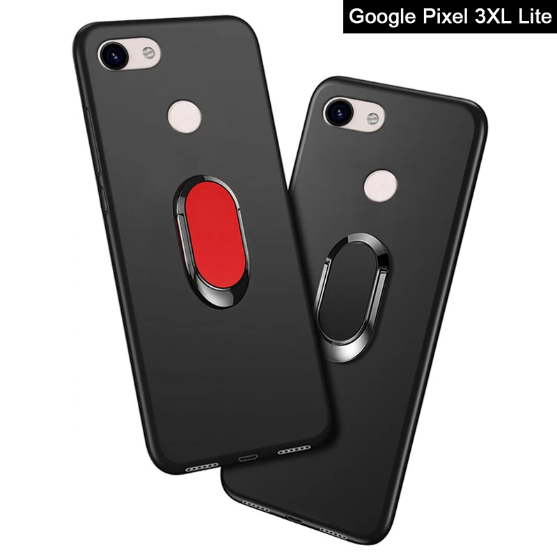 Google Pixel 3XL Lite чехол для Роскошный 6 0 &quotмягкий черный силиконовый чехлы | Мобильные