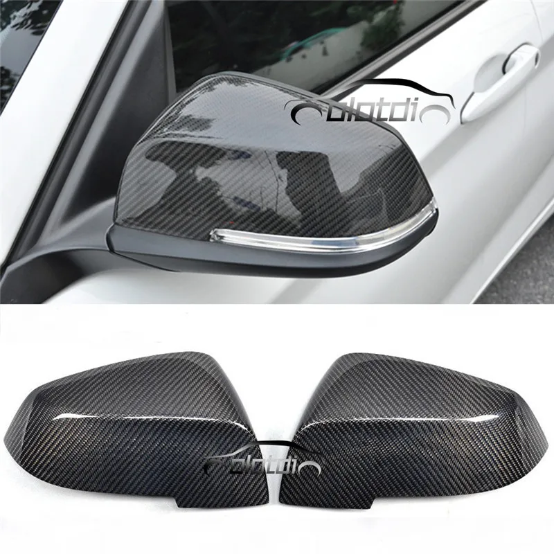 OLOTDI Carbon Fiber Rearview Mirror Cover Replacement Mirrors Caps for BMW F30 2012-2017 Auto Parts | Автомобили и мотоциклы