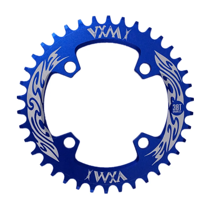 96BCD vxm دراجة كرنك و chainwheel 32 طن/34 طن/36 طن/38 طن جولة ضيق واسعة chainring أجزاء mtb الطريق دراجة crankset chainwheel دراجات