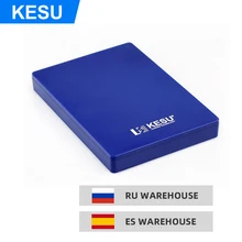 KESU 2,5 дюймов внешний жесткий диск USB 3,0 HDD портативный внешний HD Жесткий диск для ПК Mac Настольный Ноутбук сервер(черный/синий/красный