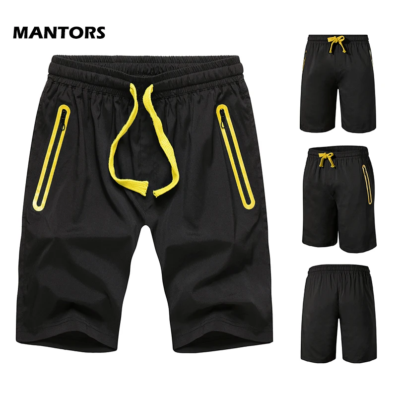 

2019 Brand Board Shorts Men Breathable Sport Swimming Shorts Solid Elastic Waist Beach Shorts Summer Swimwear Surfing shorts