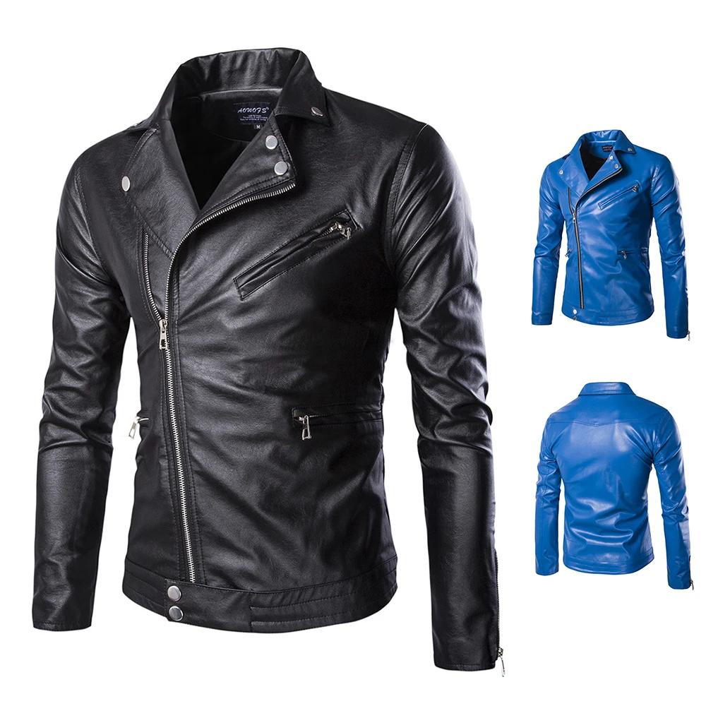 

2018 New The Walking Dead PU leather Jacket Black Coat Top Motorcycle Biker Streetwear jackets Negan Cosplay Costume