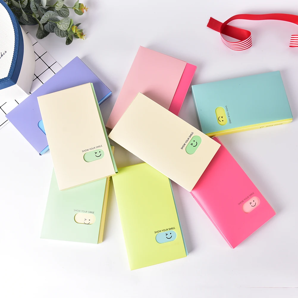 Hot Sale Women Men 120 Slots Pure Color Credit Card Holder PP Large Capacity Business ID Holders Organizer Card Set Note