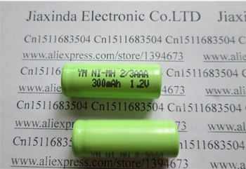 

NEW 1.2V 2/3AAA 300MAh 1.2V300mah 2/3 AAA NI-MH rechargeable battery Nickel metal hydride charging battery batteries 10PCS/LOT