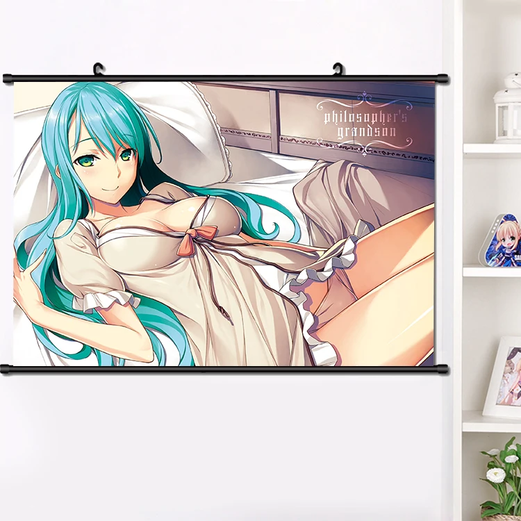 2019 аниме Kenja no Mago Sicily von Claude Shin Walford настенные свитки плакат настенный висячий Otaku